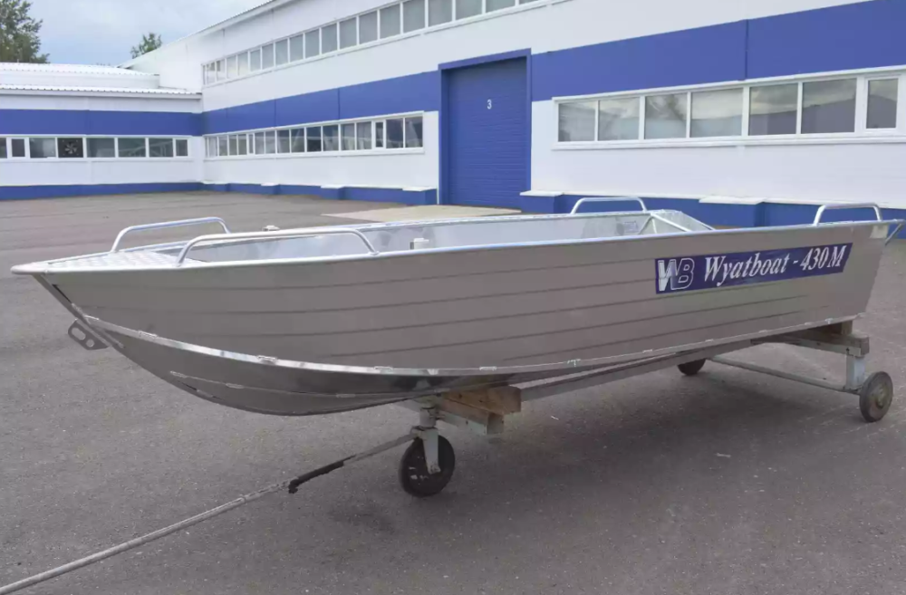 Алюминиевая лодка  Wyatboat-430М в Ярославле