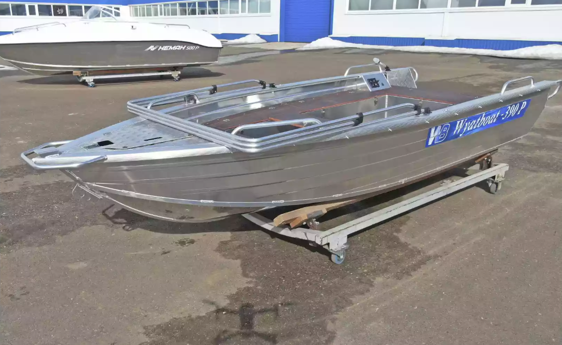 Алюминиевая лодка Wyatboat-390РМ в Ярославле