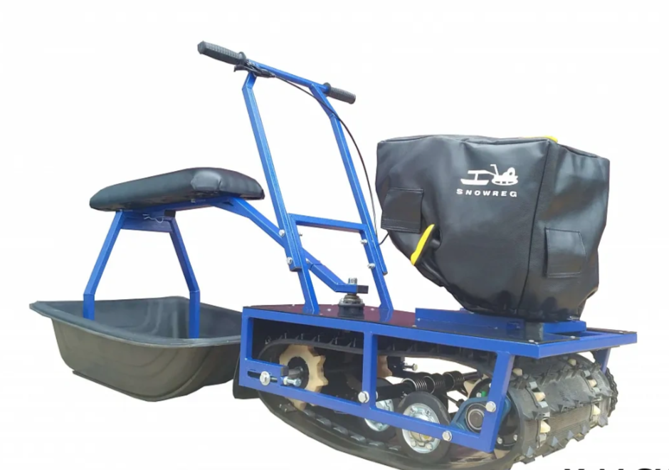 Мини-мотобуксировщик Альбатрос-М с фарой в Ярославле