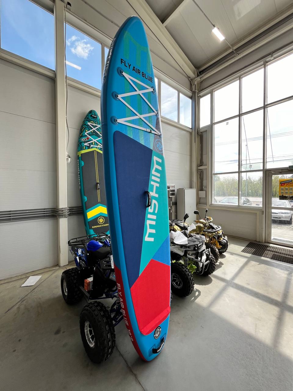 SUP (САП) Доска MISHIMO FLY AIR BLUE 10,8’ (330см) в Ярославле