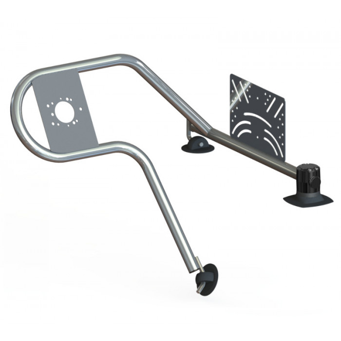 Стойка рулевая с креплением на баллон надувной лодки 32мм быстросъемная в Ярославле