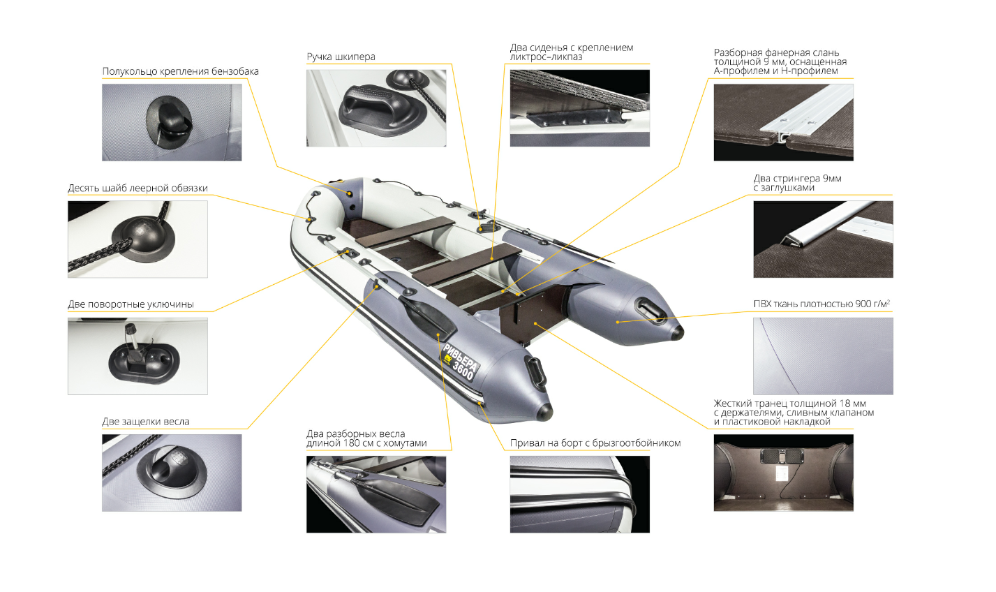 Лодка Ривьера Компакт 2900 СК в Ярославле