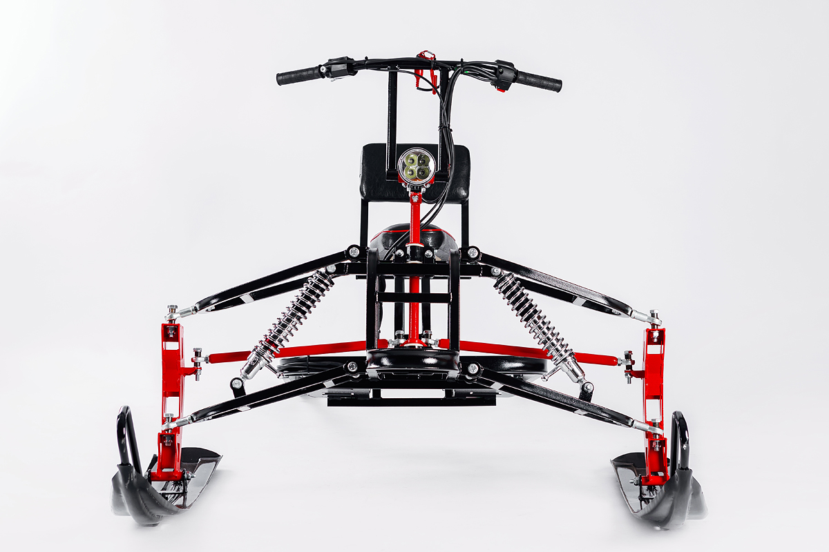 Лыжный модуль IKUDZO с подогревом ручек пластиковые лыжи в Ярославле