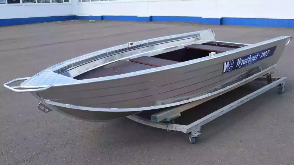 Алюминиевая лодка Wyatboat-390Р Fish в Ярославле