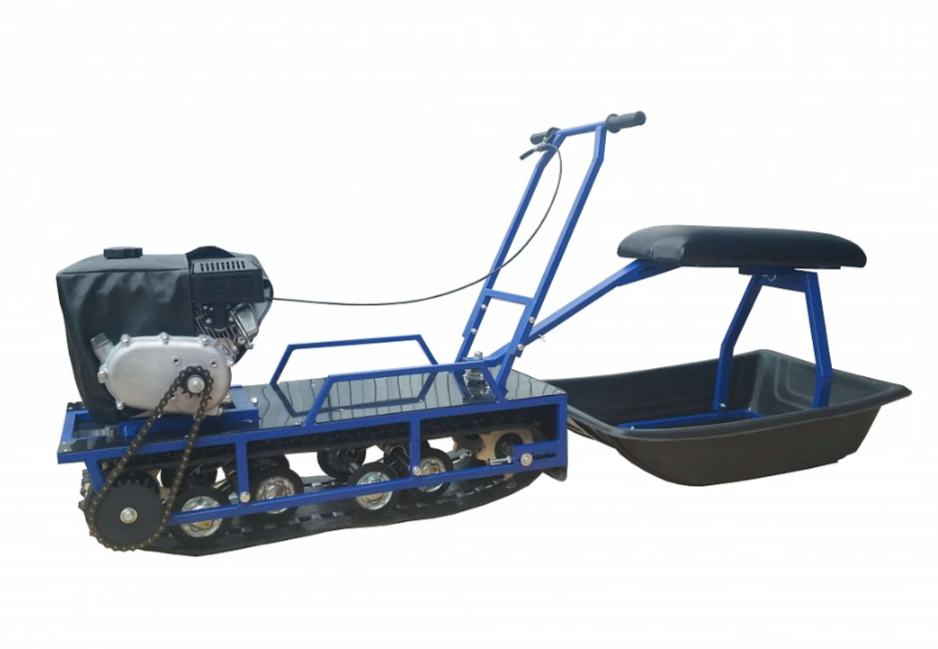 Мотобуксировщик Альбатрос-L 9 с фарой в Ярославле