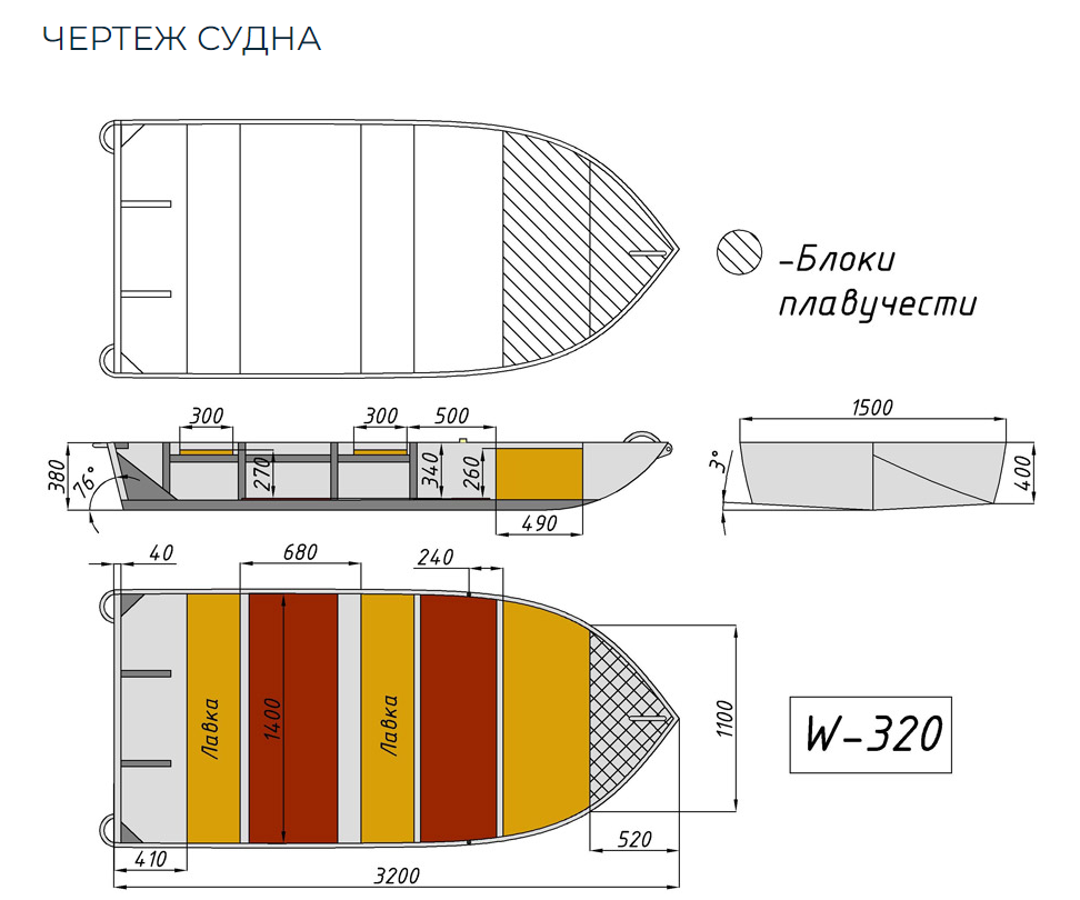 Алюминиевая Wyatboat-320 в Ярославле