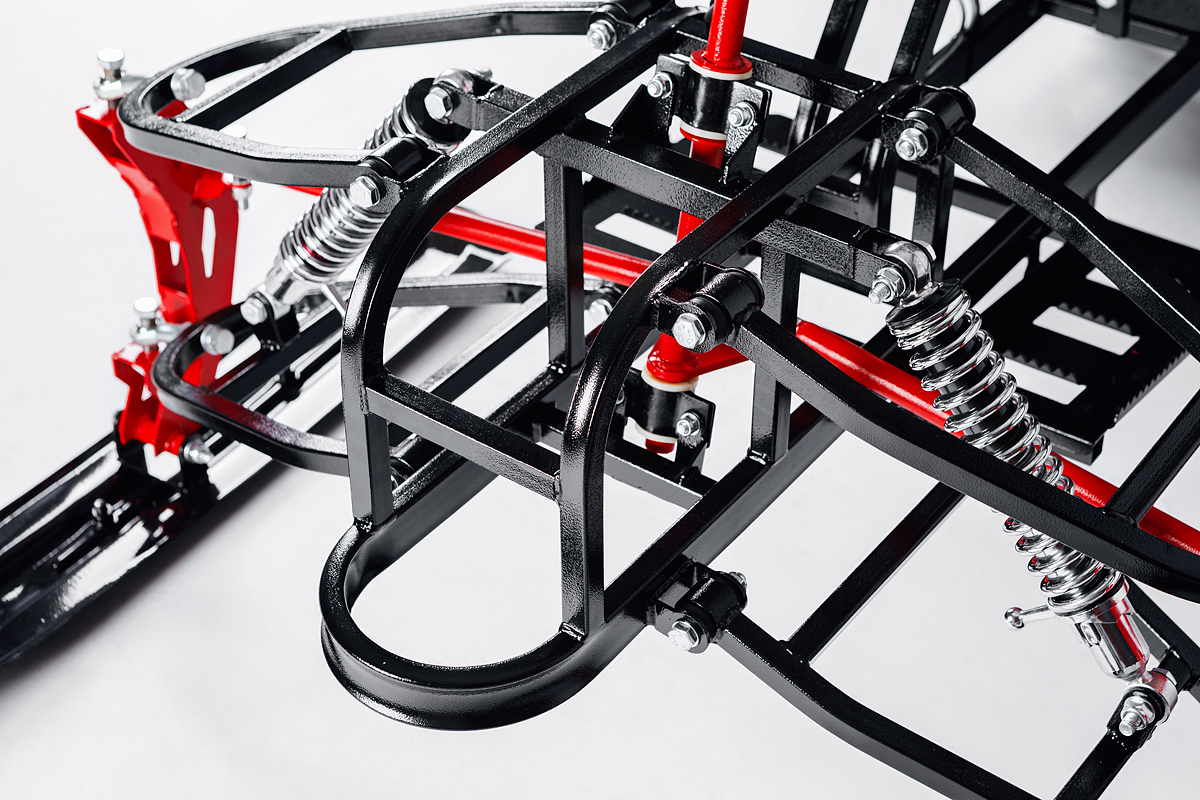 Лыжный модуль IKUDZO с подогревом ручек пластиковые лыжи в Ярославле