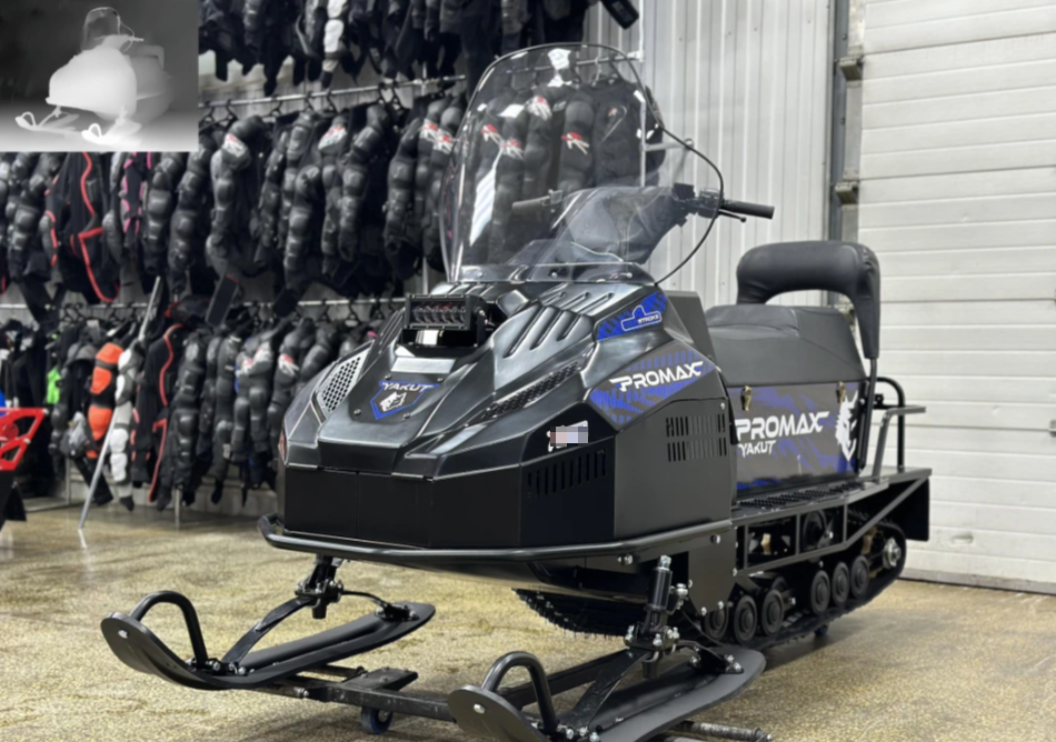 Снегоход PROMAX YAKUT R/К 500 2.0 4T 22 LONG в Ярославле