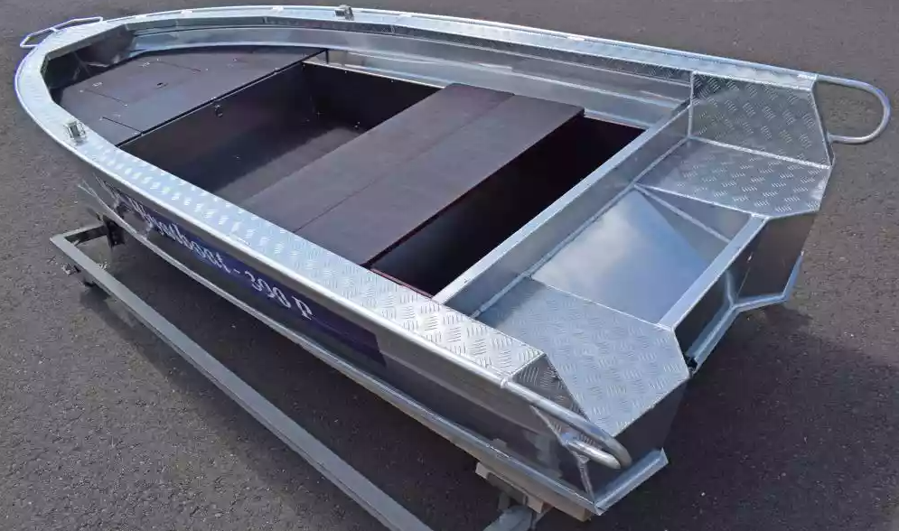 Алюминиевая лодка Wyatboat-390Р Fish в Ярославле