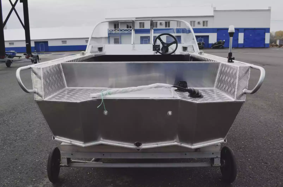 Алюминиевая лодка Wyatboat-390 Pro в Ярославле