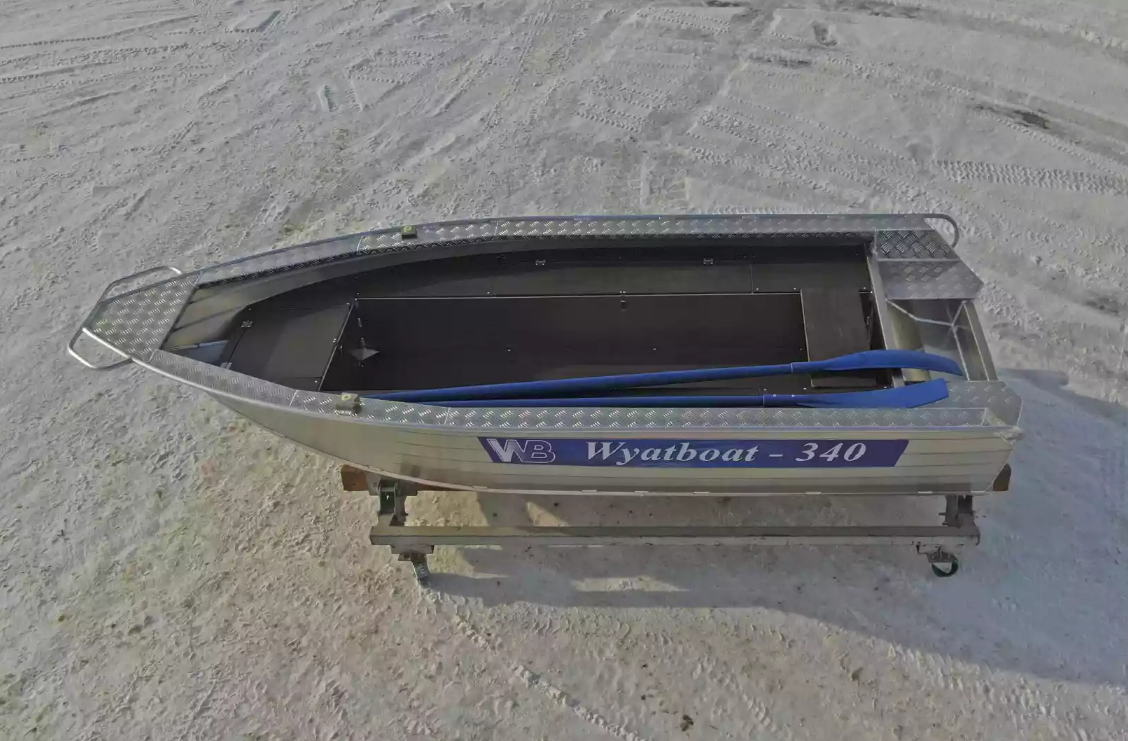 Алюминиевая лодка Wyatboat-340 РМ в Ярославле