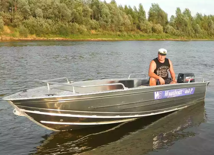 Алюминиевая лодка Wyatboat-460 P в Ярославле