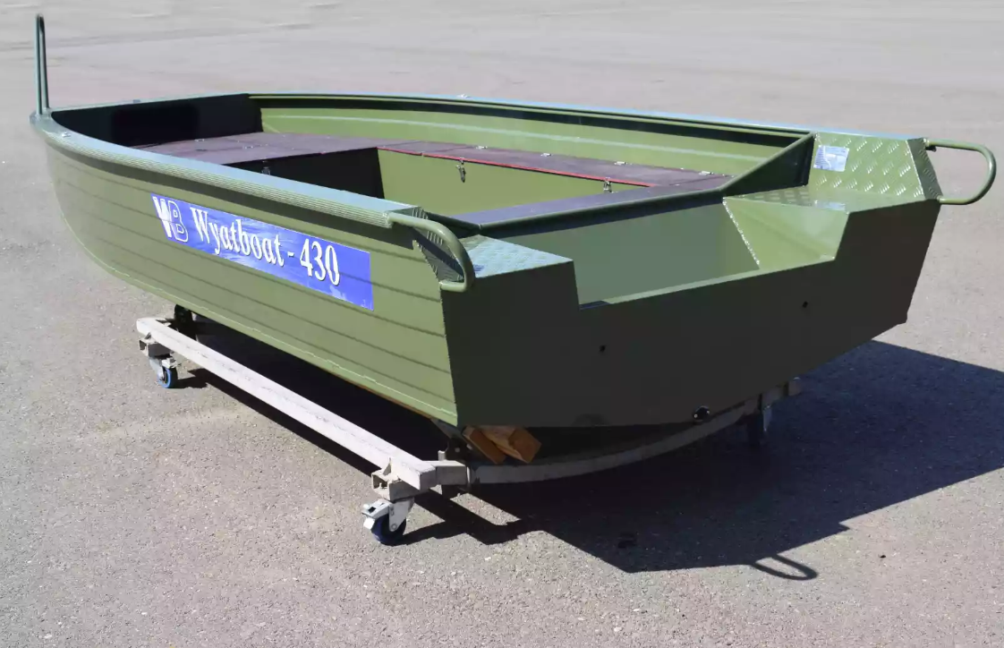 Алюминиевая лодка  Wyatboat-430 Master Fish в Ярославле