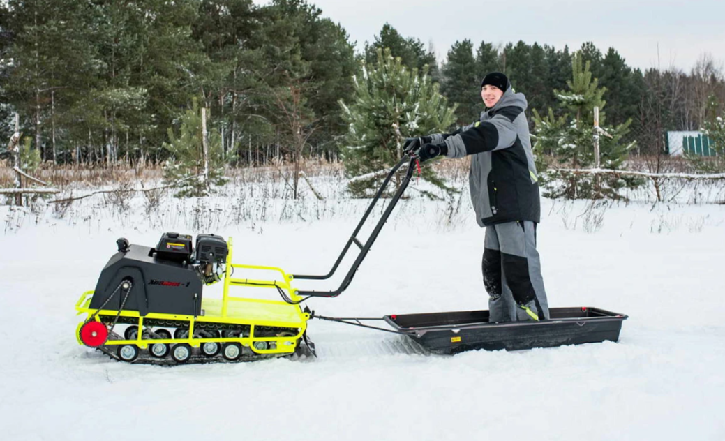 Мотобуксировщик Бурлак ХОЗЯИН-1 (капот металл) в Ярославле