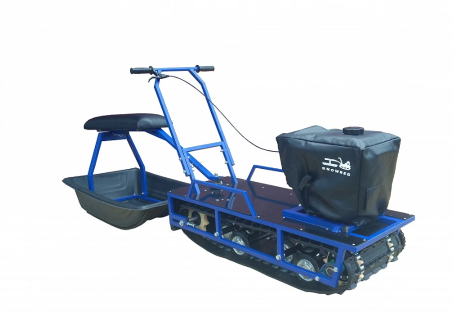 Мотобуксировщик Альбатрос-L 9 с фарой в Ярославле