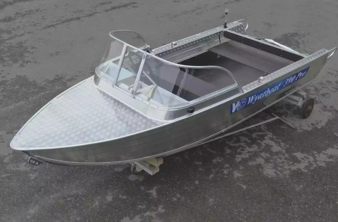 Алюминиевая лодка Wyatboat-390 Pro в Ярославле