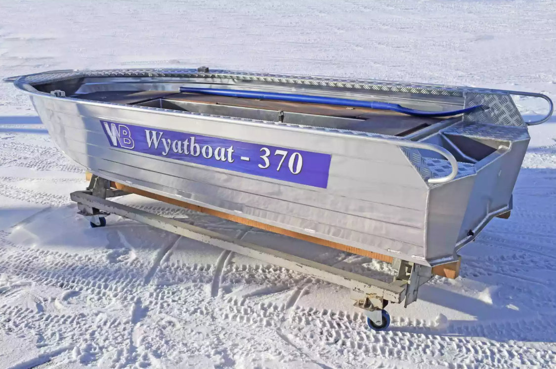 Алюминиевая лодка Wyatboat-370 РМ в Ярославле