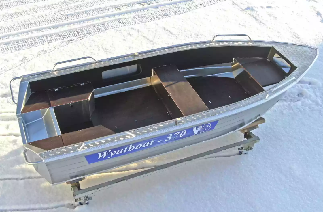 Алюминиевая лодка Wyatboat-370 в Ярославле
