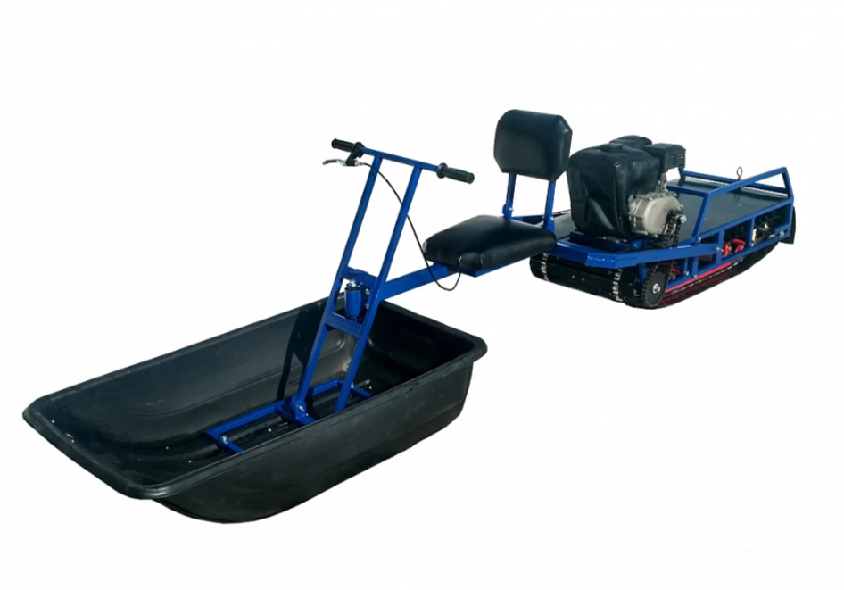 Мотобуксировщик толкач Альбатрос-XL8 с модулем. С фарой, склизы в Ярославле