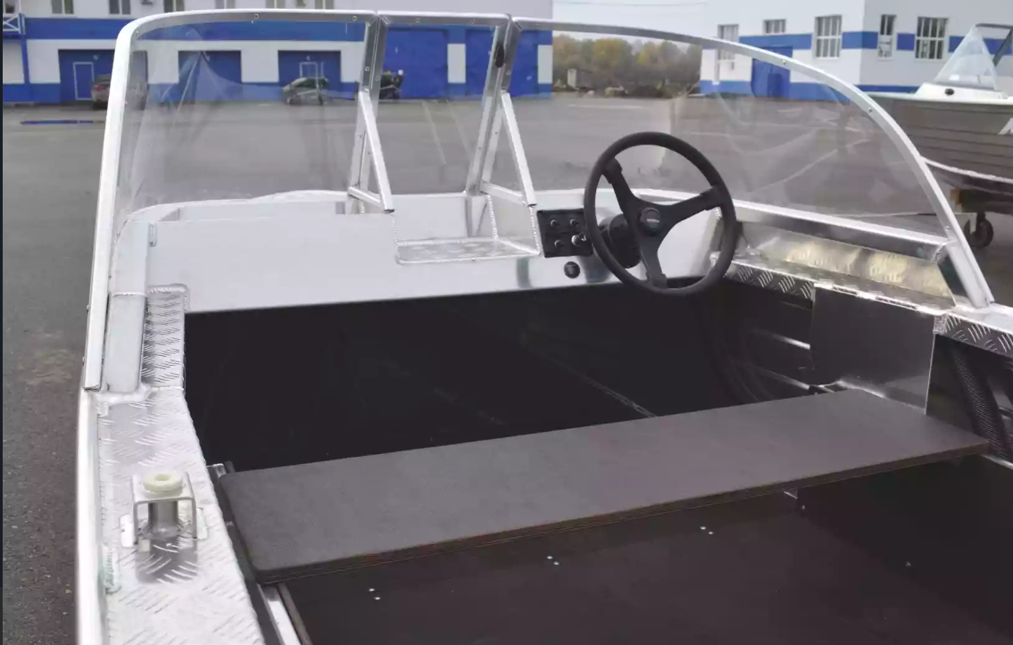 Алюминиевая лодка Wyatboat-390 Pro в Ярославле