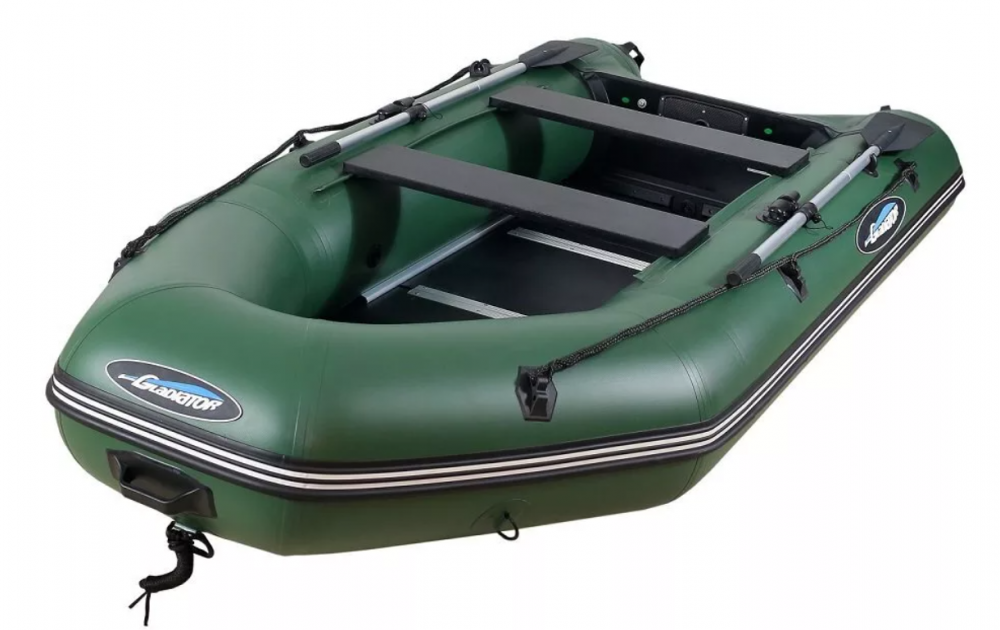 МОТОРНО-ГРЕБНАЯ ЛОДКА ПВХ GLADIATOR A 320 ТК С ФАНЕРНЫМ ПОЛОМ в Ярославле