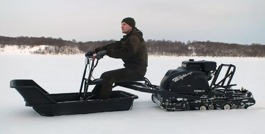 Мотобуксировщик Тофалар 500 с модулем Толкач в Ярославле