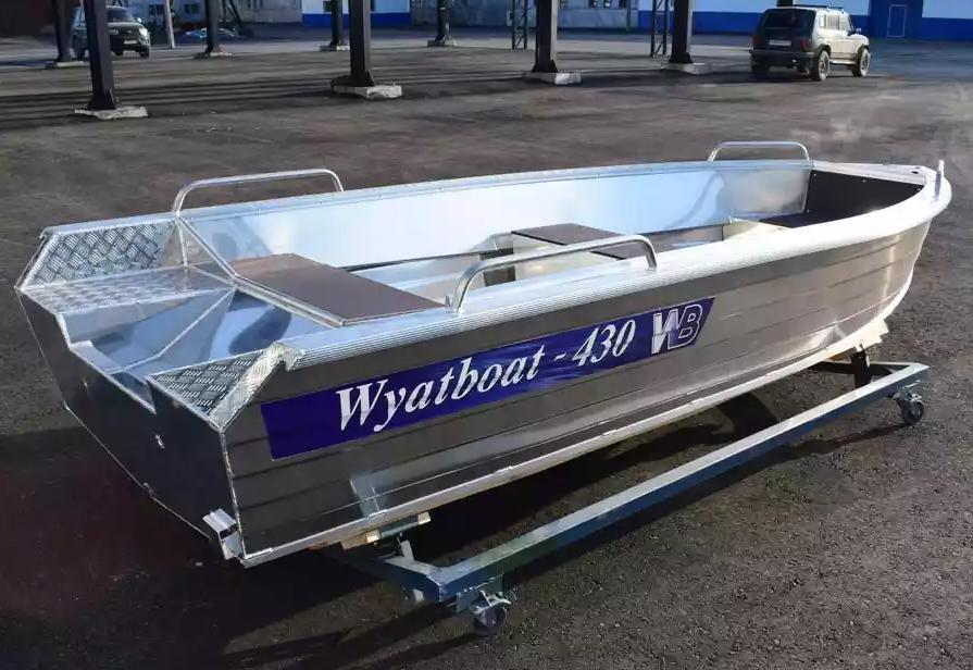 Алюминиевая лодка  Wyatboat-430 Р в Ярославле