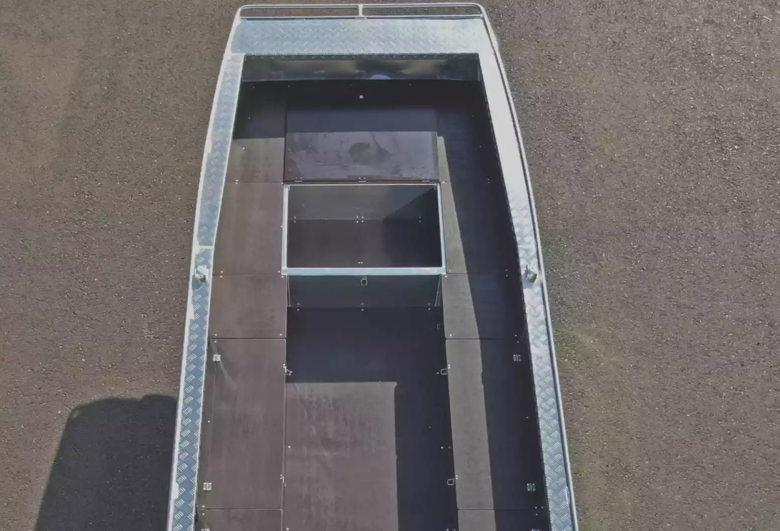 Алюминиевая лодка Wyatboat-490 Jonboat в Ярославле