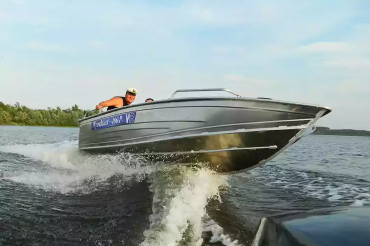 Алюминиевая лодка Wyatboat-460 P в Ярославле