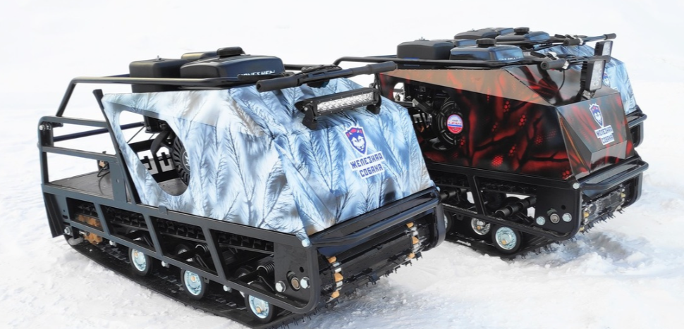 Мотобуксировщик Irondog (Железная собака) M500 20  Камуфляж Охотник в Ярославле