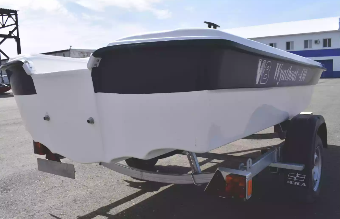 Стеклопластиковая лодка Wyatboat 430 тримаран в Ярославле