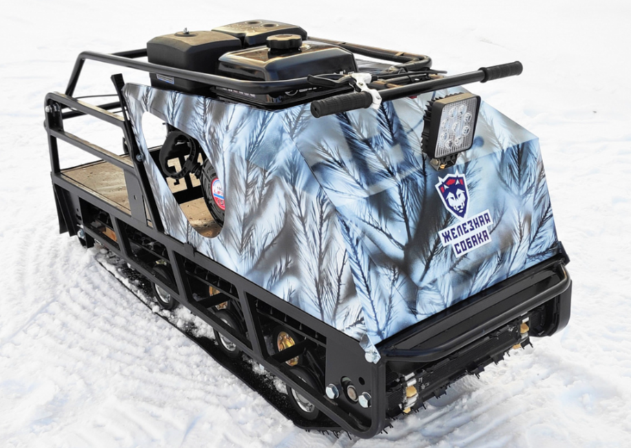 Мотобуксировщик Irondog (Железная собака) M500 20  Камуфляж Охотник в Ярославле