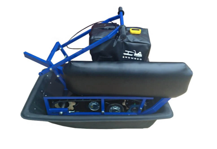 Мини-мотобуксировщик Альбатрос-М с фарой в Ярославле