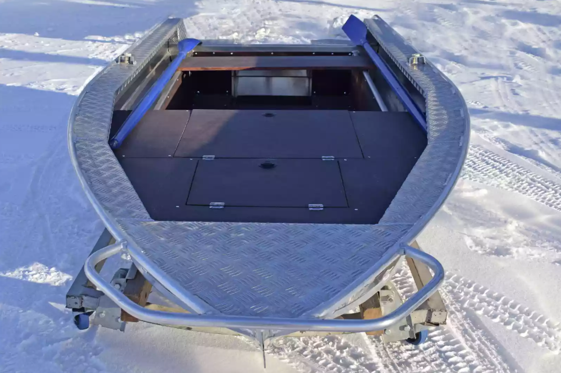 Алюминиевая лодка Wyatboat-370 Р FISH в Ярославле