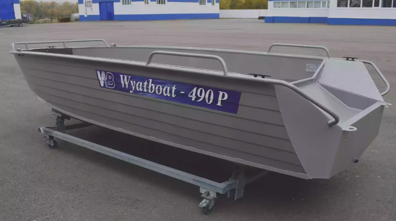 Алюминиевая лодка Wyatboat-490 P в Ярославле