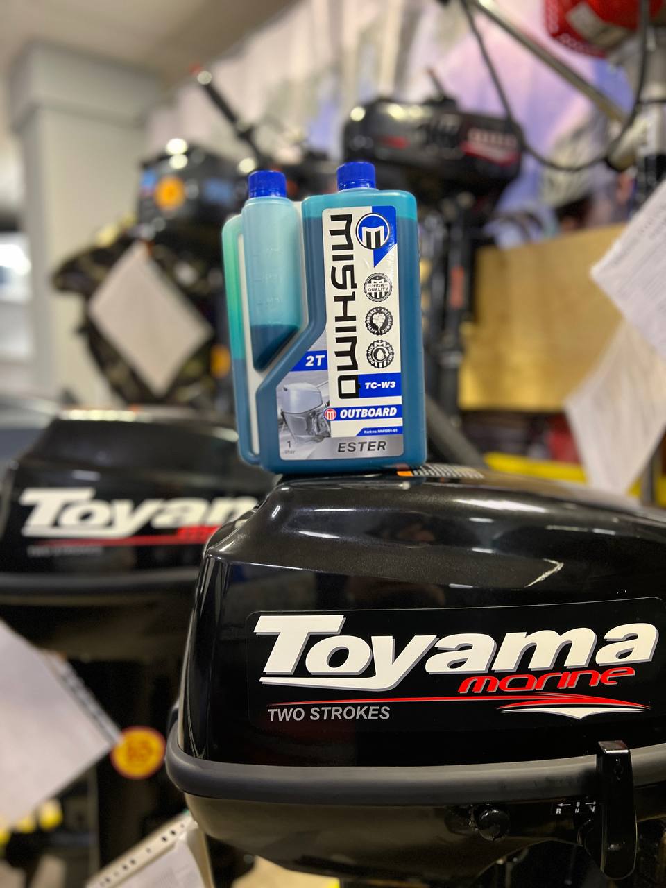 Масло MISHIMO 2T OUTBOARD (ESTER) полусинтетика 1 л в Ярославле