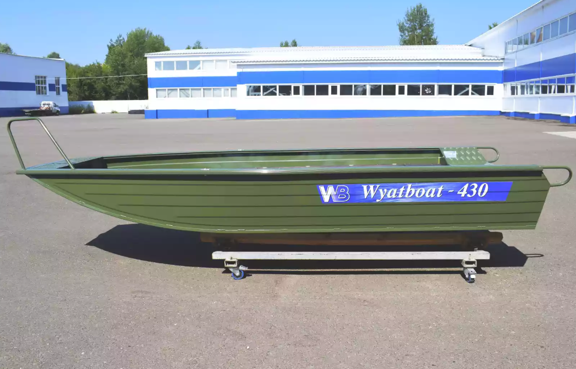 Алюминиевая лодка  Wyatboat-430 Master Fish в Ярославле