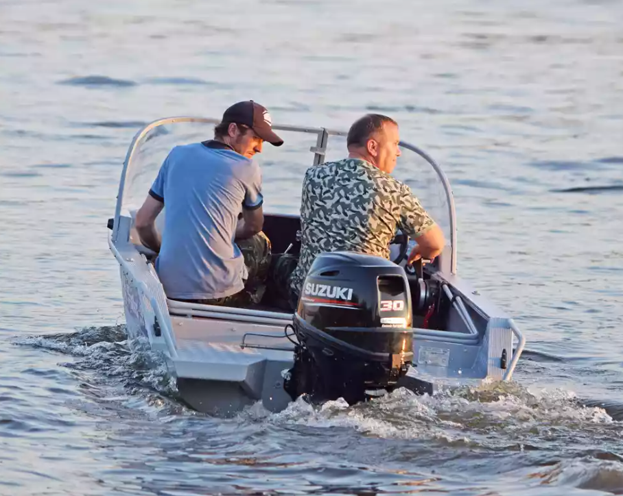 Алюминиевая лодка Wyatboat-390 DCM в Ярославле