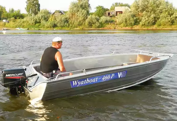 Алюминиевая лодка Wyatboat-460 P в Ярославле