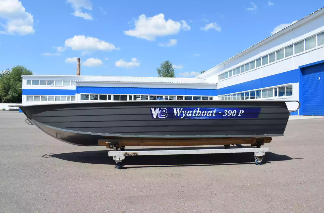 Алюминиевая лодка Wyatboat-390Р Fish в Ярославле
