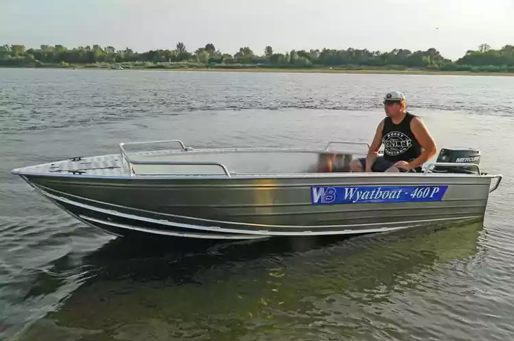 Алюминиевая лодка Wyatboat-460 P в Ярославле