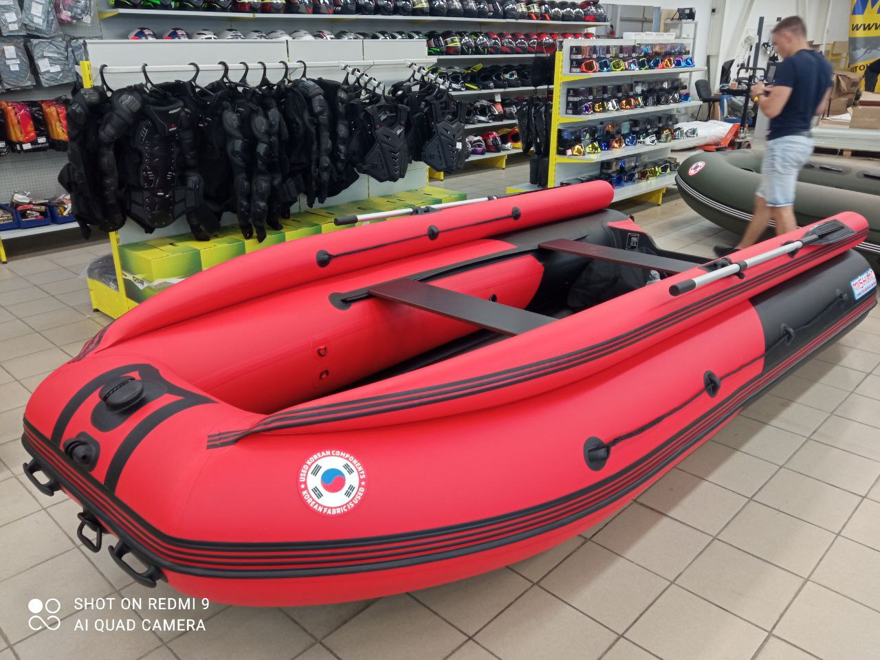 Лодка MISHIMO RIVER FJET PRO 430  под водомет в Ярославле