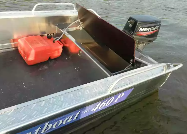 Алюминиевая лодка Wyatboat-460 P в Ярославле
