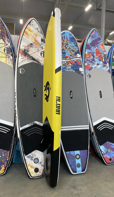 SUP ДОСКА-КАЯК 2 В 1 RAIDEX ALOHA YELLO 10.6’ (320СМ) в Ярославле