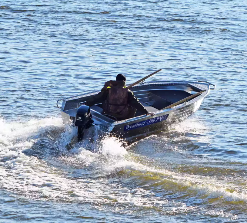 Алюминиевая лодка Wyatboat-390 P в Ярославле