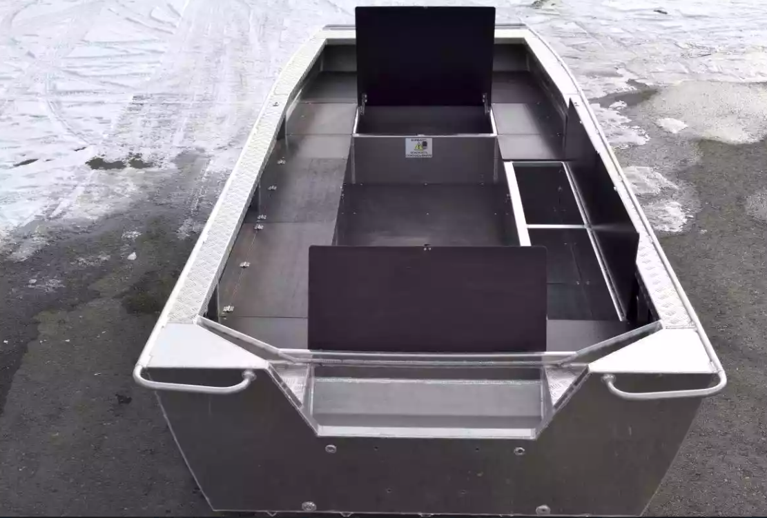 Алюминиевая лодка Wyatboat-490 Jonboat в Ярославле