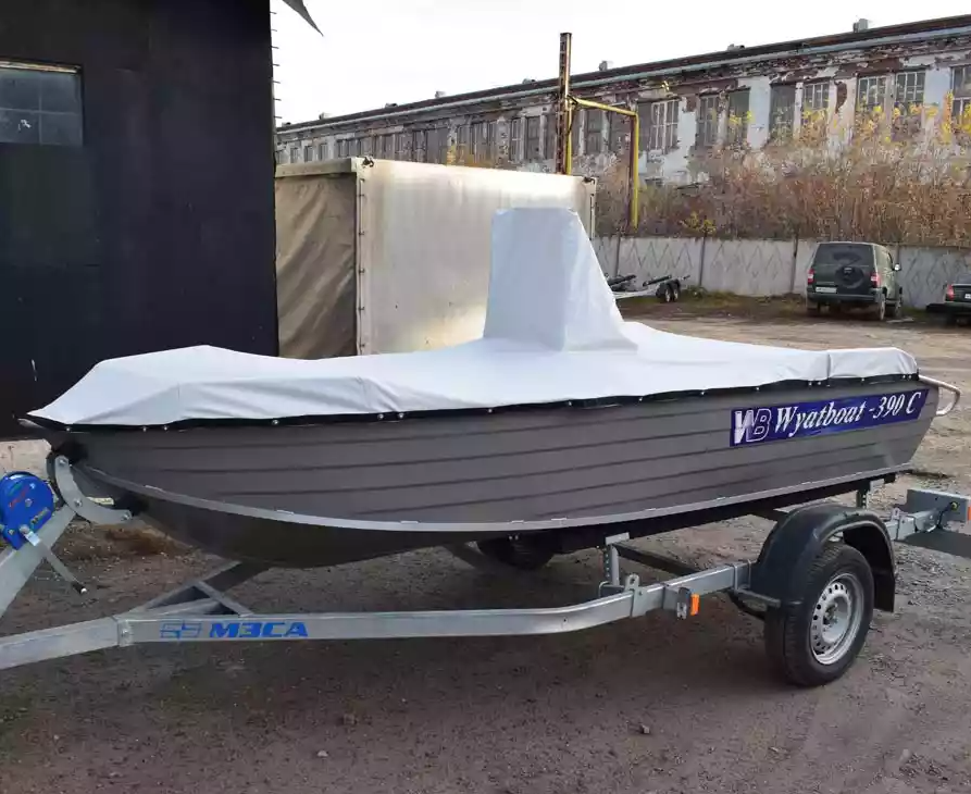 Алюминиевая лодка Wyatboat-390 C в Ярославле