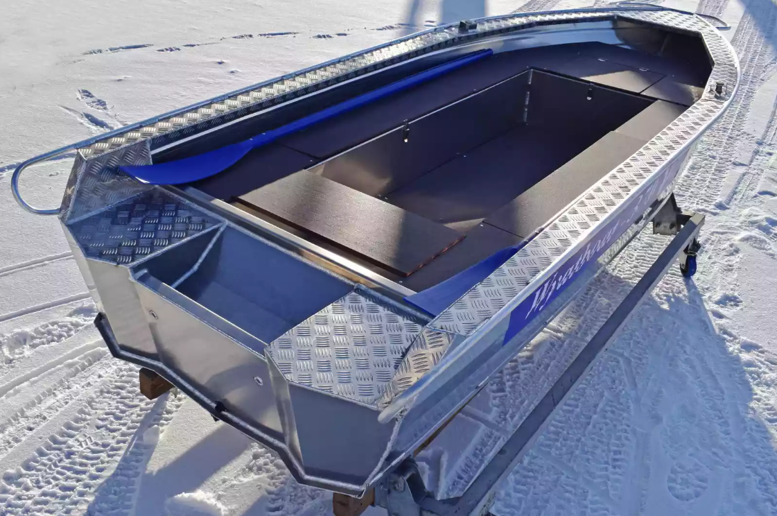 Алюминиевая лодка Wyatboat-370 РМ в Ярославле