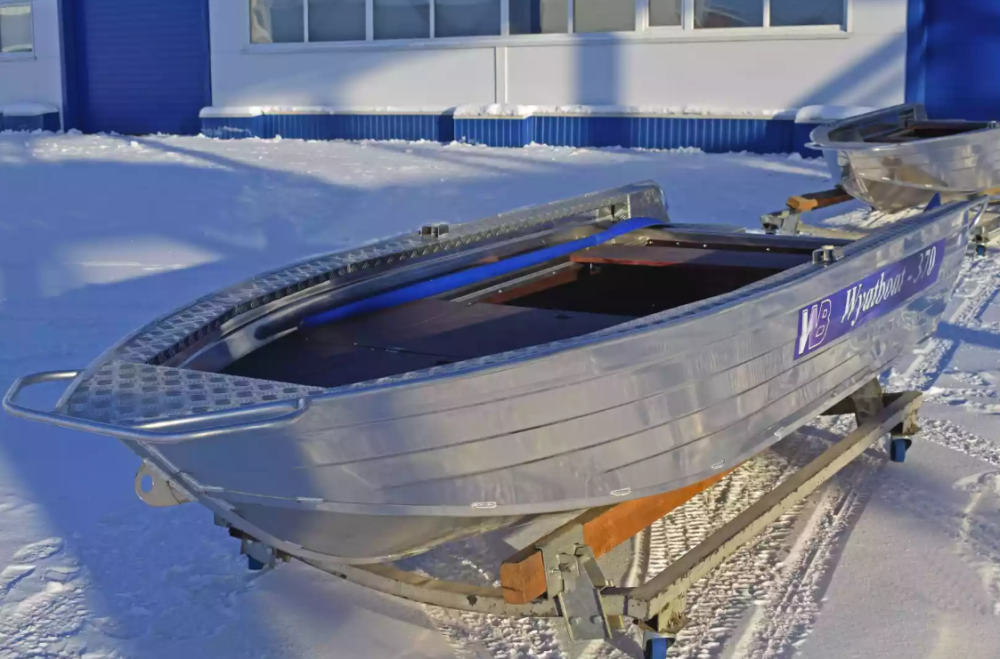 Алюминиевая лодка Wyatboat-370 Р FISH в Ярославле