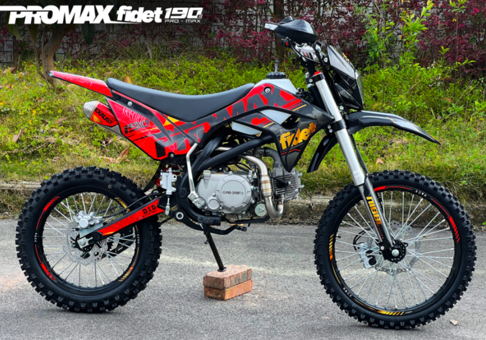 Мотоцикл (питбайк) PROMAX FIDET (ФАЙДЕТ) 190E MAX PRO LUX 19/16 в Ярославле